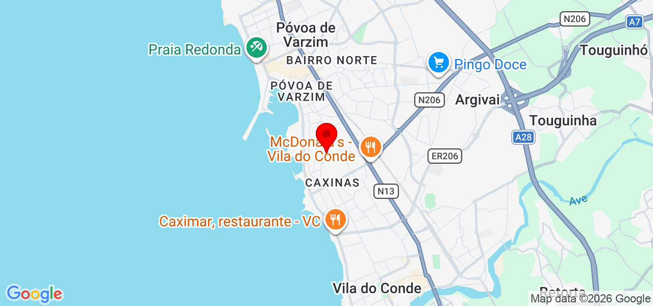 Lucas Dias - Porto - Vila do Conde - Mapa