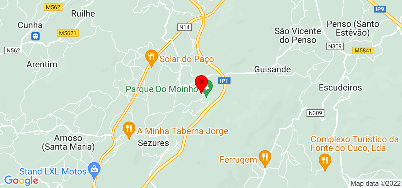 Sandra Barreto - Braga - Braga - Mapa