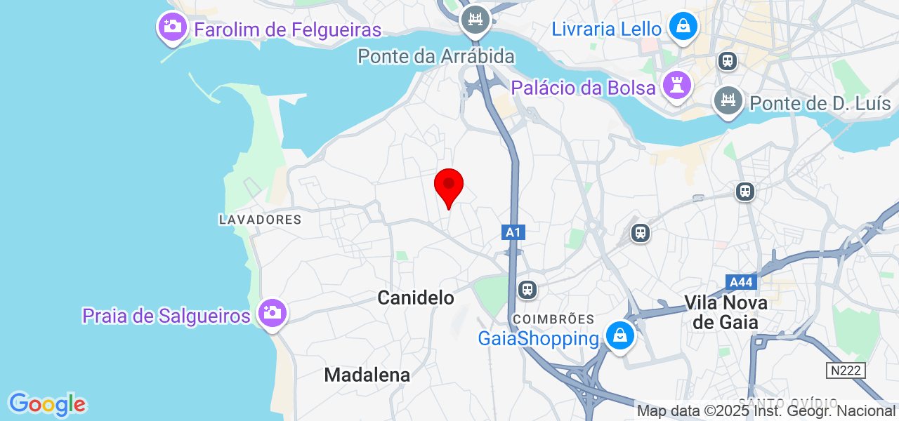 Vila Gaia Clean - Porto - Vila Nova de Gaia - Mapa