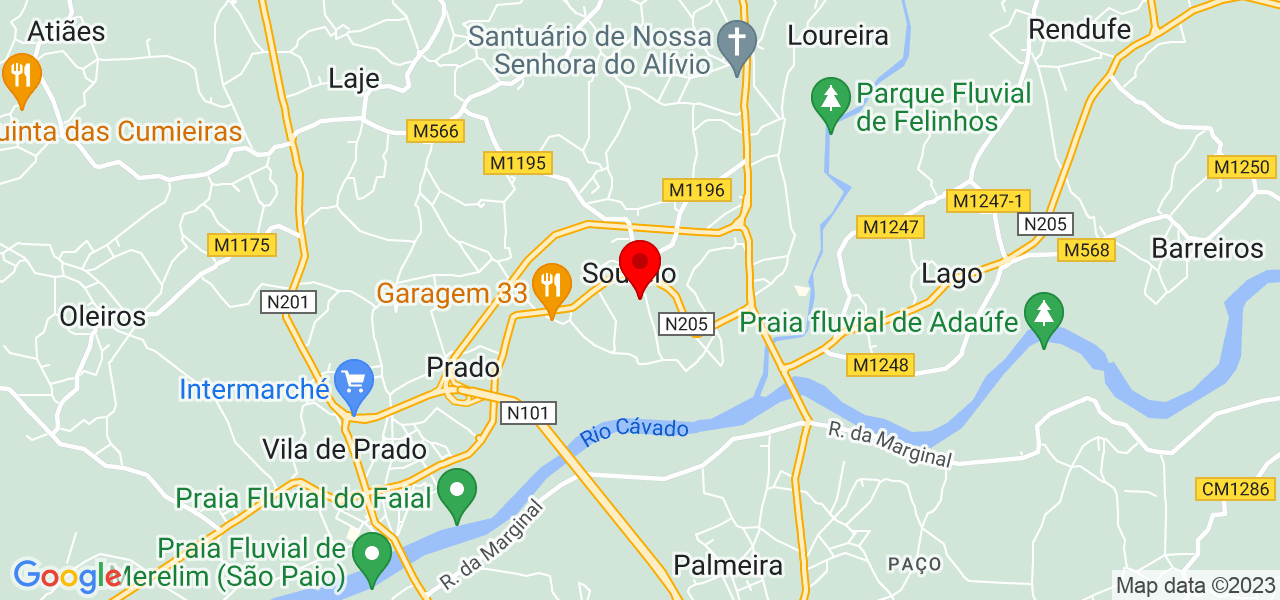 Rose Silva - Braga - Vila Verde - Mapa