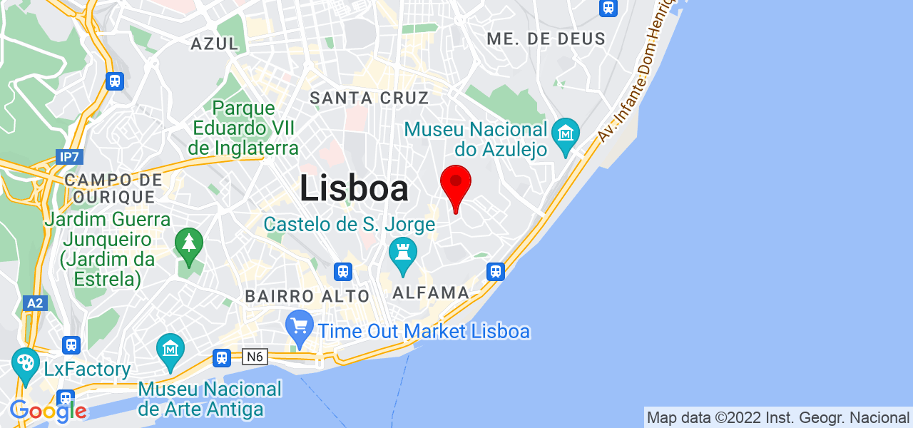 Gabrielle - Lisboa - Lisboa - Mapa