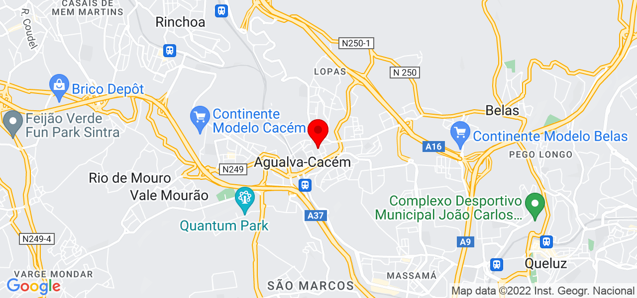 Delaman Silva - Lisboa - Sintra - Mapa