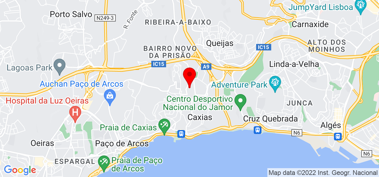 Pedro Melim - Lisboa - Oeiras - Mapa