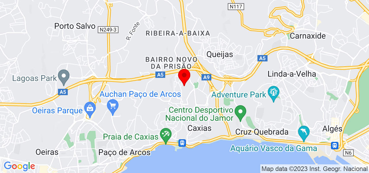 Jorge Luiz - Lisboa - Oeiras - Mapa