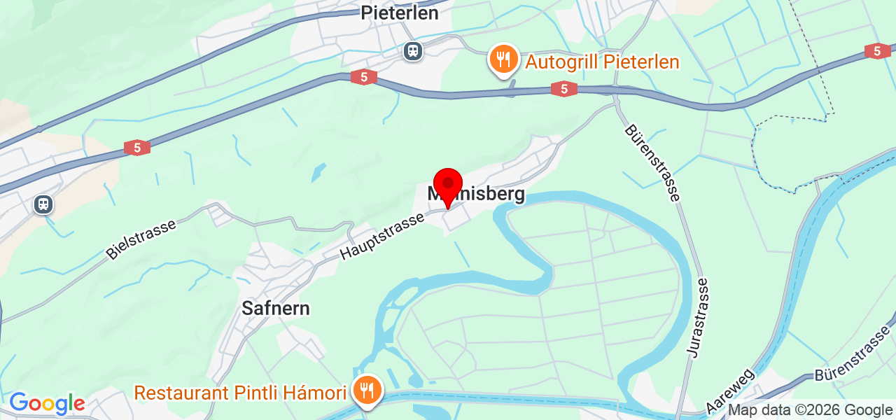 Claryon GmbH - Bern - Meinisberg - Mapa