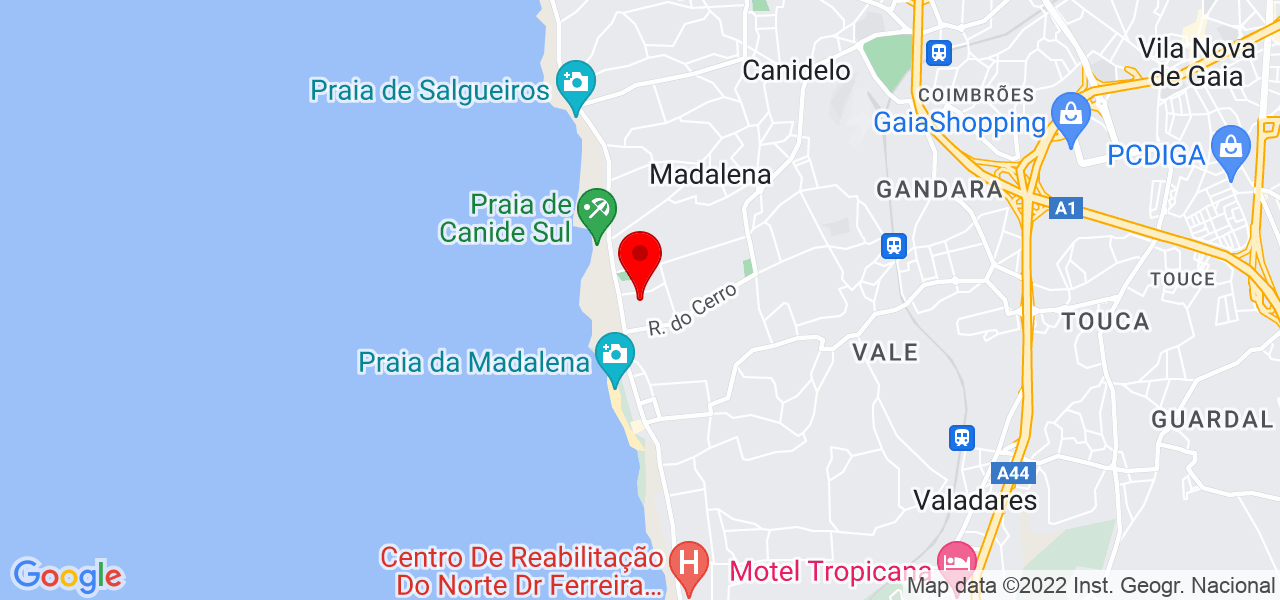 Maria Marques - Porto - Vila Nova de Gaia - Mapa