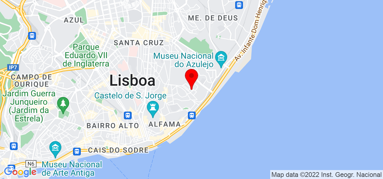 Felipe Alencar - Lisboa - Lisboa - Mapa