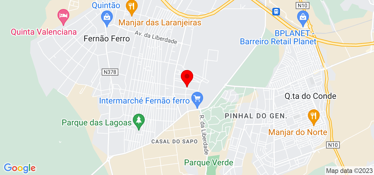 Afonso Loureiro - Setúbal - Seixal - Mapa
