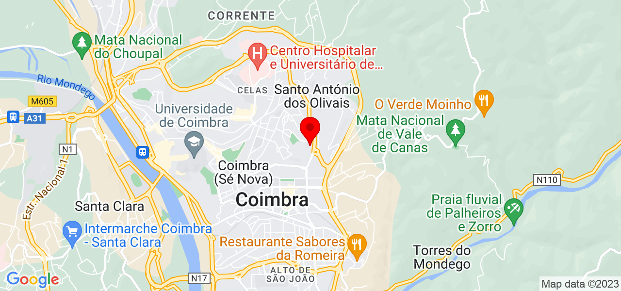 Pedro Pereira - Coimbra - Coimbra - Karte