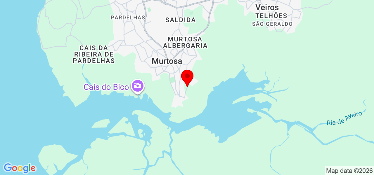 Lídia - Aveiro - Murtosa - Karte