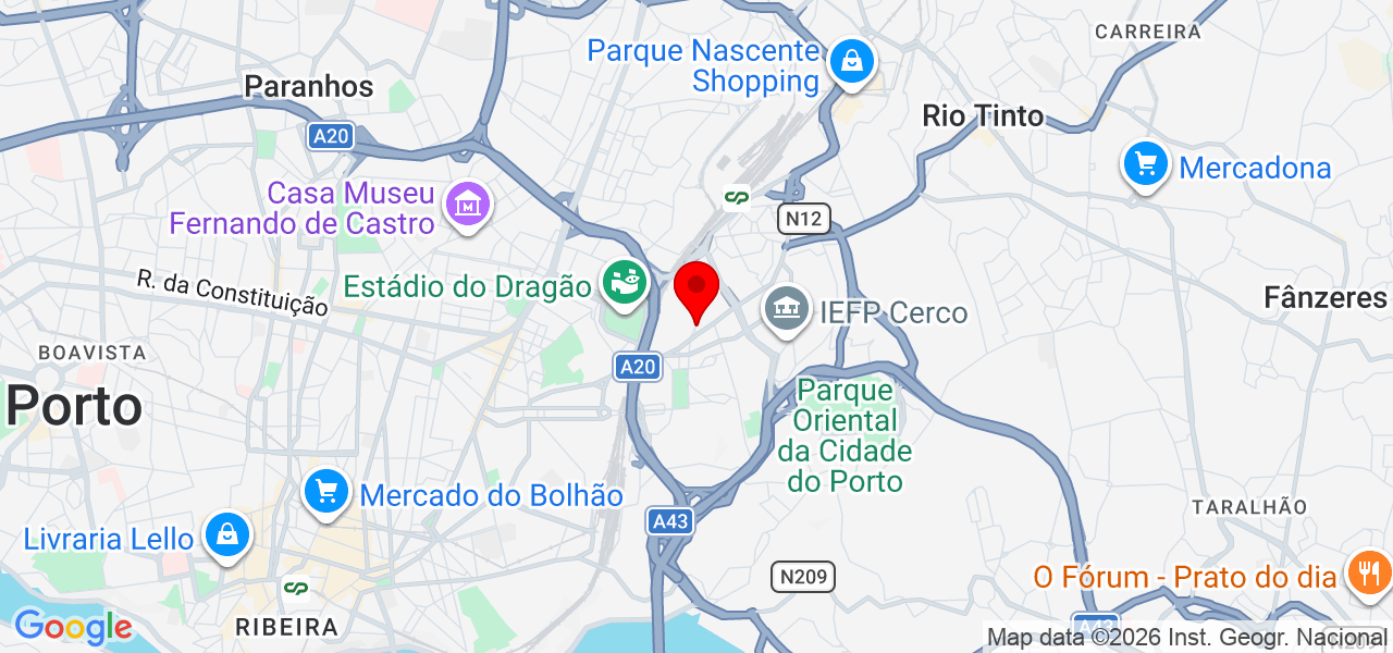 JC LIMA - DJ - Porto - Porto - Mapa