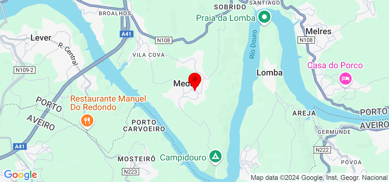 Ricardo Moreira - Porto - Gondomar - Mapa