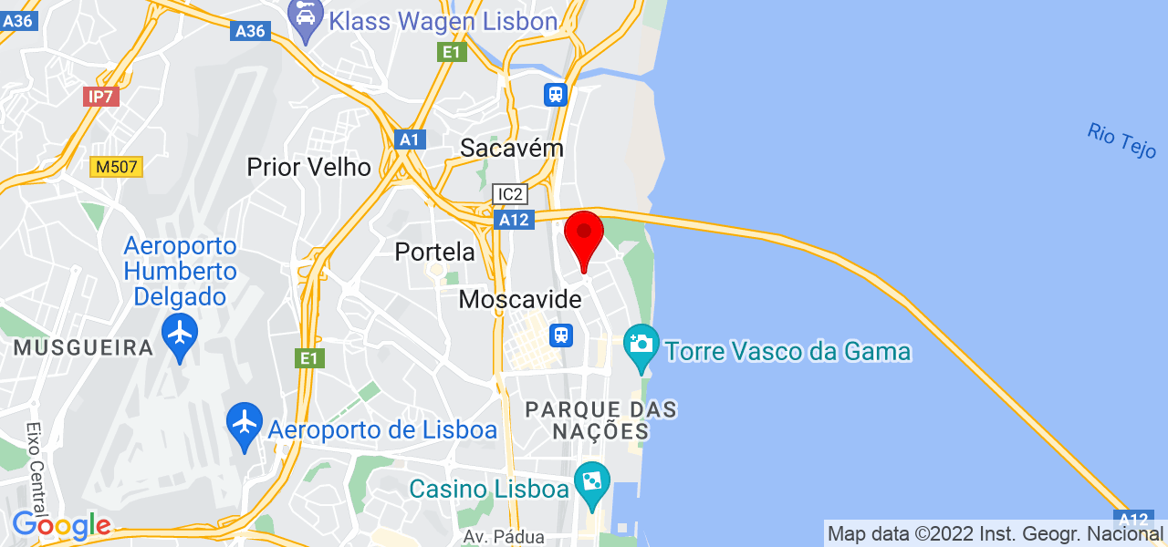 Sandra Esteves - Lisboa - Lisboa - Mapa