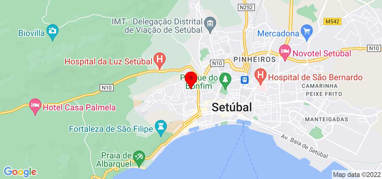 Telma Francisco - Setúbal - Setúbal - Mapa