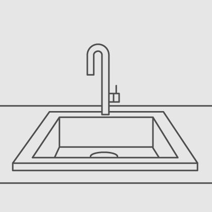 Eingelassenes Waschbecken-Spüle und Wasserhahn montieren-Clarice P.