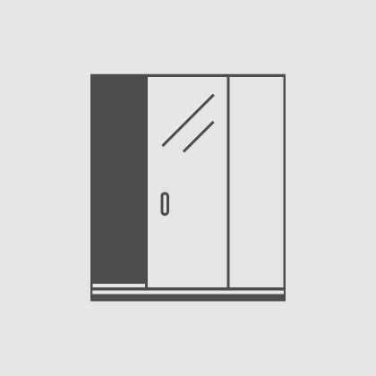 Porta deslizante (como uma porta de pátio exterior) - Instalação de Portas