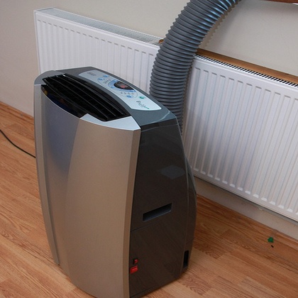Tragbare Klimaanlage  - Installation einer tragbaren oder wandfixierten Klimaanlage