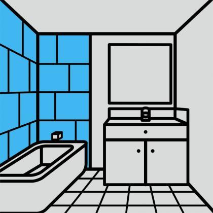 Cerramiento bañera/ducha - Reparación de baldosas