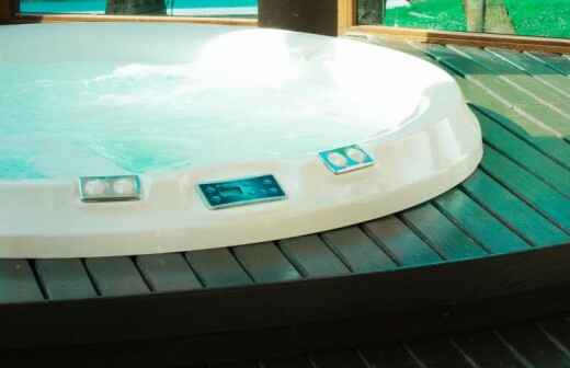 Whirlpool und SPA-Bereich Aufbau - modling