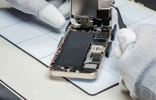 Telefon oder Tablet-Reparatur - Persönlich
