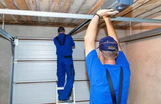 Reparatur des Garagentors