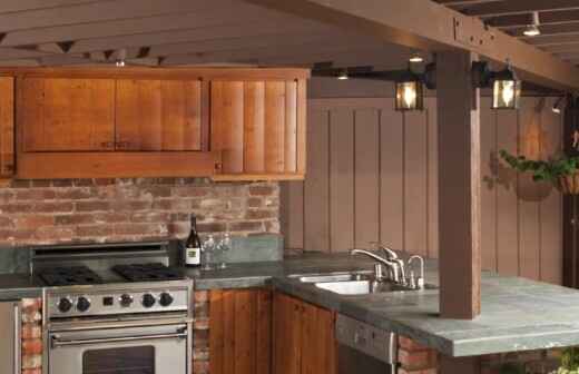 Außenküche renovieren oder bauen - Kochen