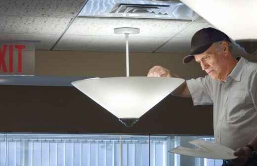 Lampeninstallation - Pfad