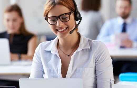 Kundendienst - Customer Support - Anruf