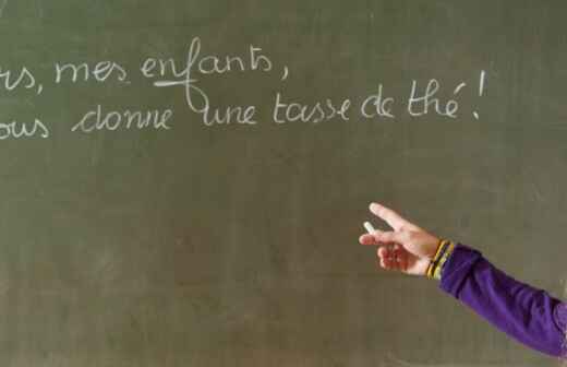 Französischunterricht - Student