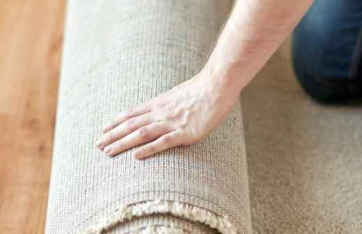 Teppich ausbessern oder austauschen - Kantenschleifmaschine