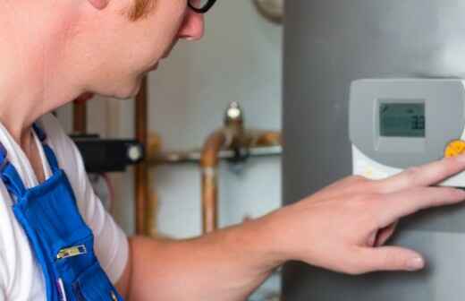 Boiler installieren - Installieren