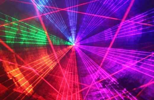 Lasershow (Veranstaltung) - Projektion