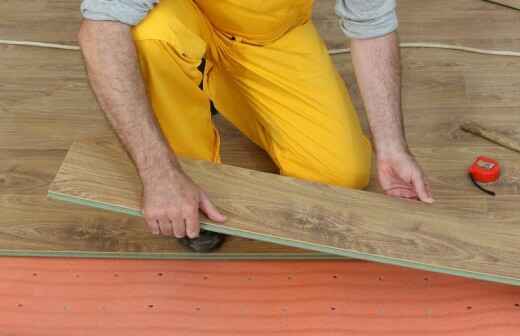 Floating Flooring Installation - Anangu Pitjantjatjara Yankunytjatjara