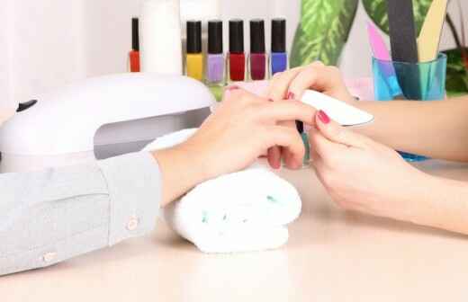 Manicure and pedicure (for men) - Parlors