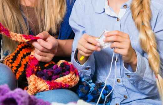 Knitting Lessons - Sewing