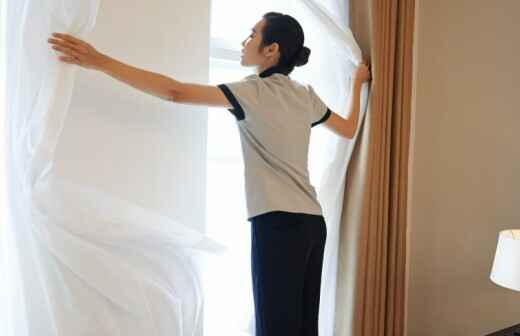 Drapery Cleaning - Cleaning Companies After Constructions