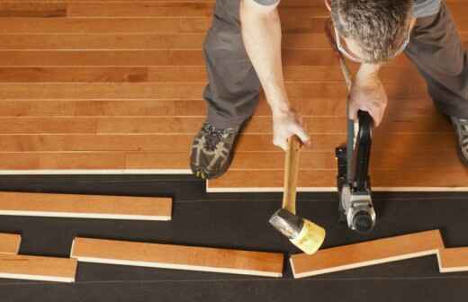 Hardwood Floor Repair or Partial Replacement - Glue