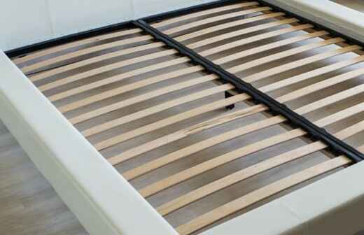 Bed Frame Assembly - Caning