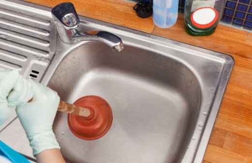Slow or Clogged Drain Issues - Pressotherapy