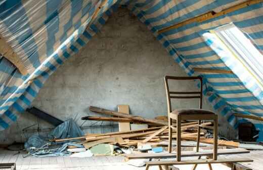 Attic Remodel - Cellulose