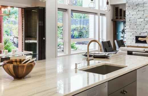 Kitchen Island Installation - Strathmore