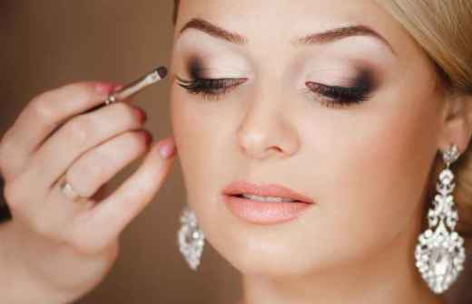 Wedding Makeup - Gel Nails