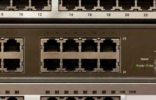 Router-Installation und Einrichtung - Modem