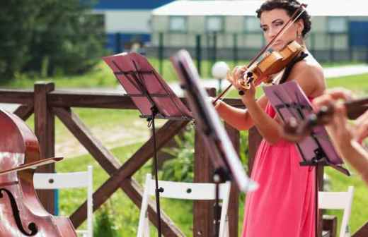 Musik für die Trauungszeremonie - Musiker