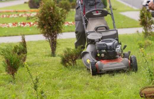 Rasenkanten verlegen - Niederried bei Interlaken