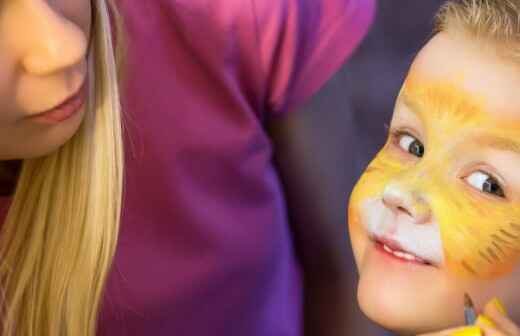 Kinderschminken - Gesichtsbemalung - Sarmenstorf
