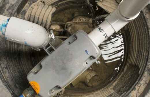 Instalación o reemplazo de bombas de desagüe - Flotador