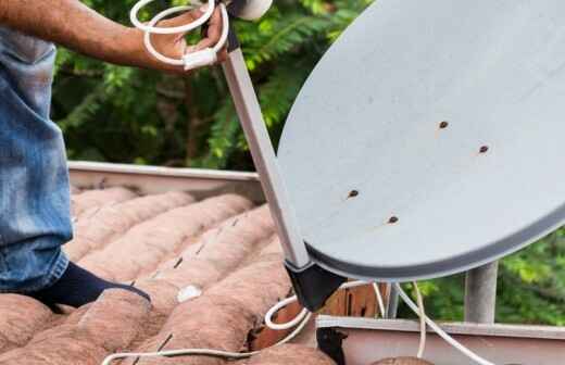 Servicios para antenas parabólicas - Antena