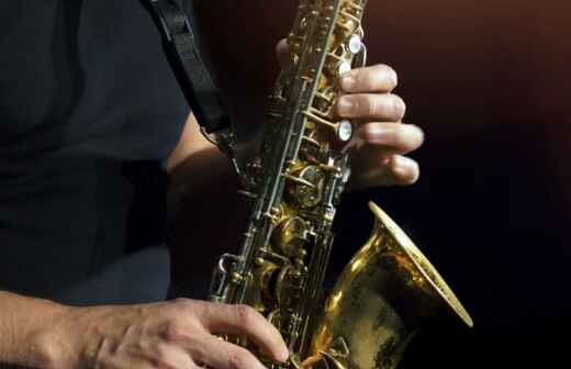 Clases de saxofón - Tamborileando