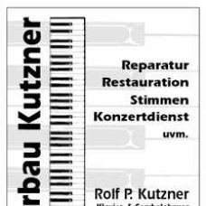 Klavierbau Kutzner - Reparatur  - Ausrüstungen - Mainz